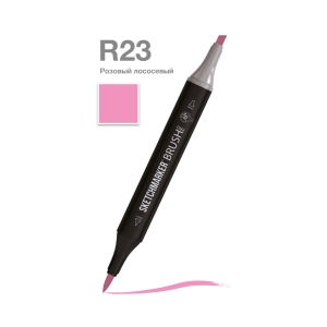Маркер SKETCHMARKER Brush двухсторонний на спирт.основе цв.R23 Розовый лососевый Маркер SKETCHMARKER Brush двухсторонний на спирт.основе цв.R23 Розовый лососевый