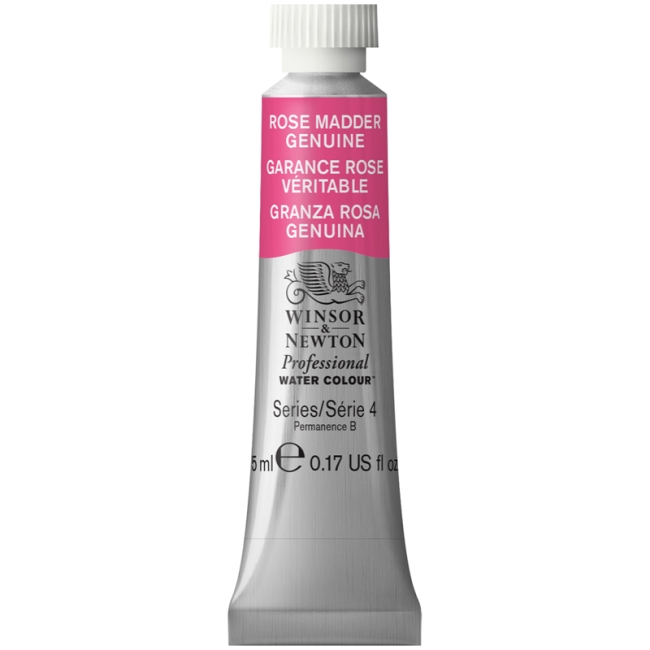 Акварель художественная Winsor&Newton "Professional", 5мл, туба, розовая марена