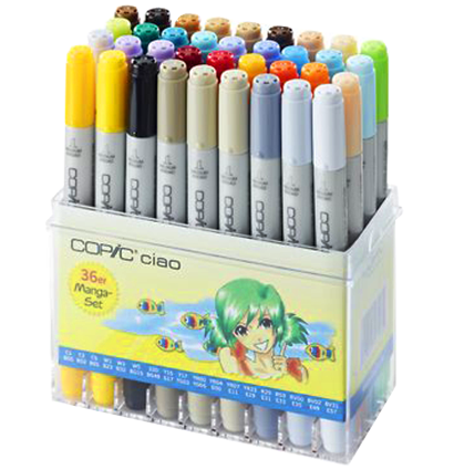 Набор маркеров Copic Ciao манга 36цв