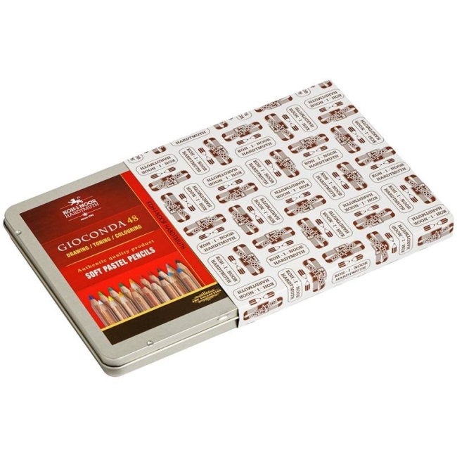 Набор пастельных карандашей Gioconda Koh-I-Noor 48 цветов в кейсе купить в художественном магазине ArtCraft.Space с доставкой по всему миру