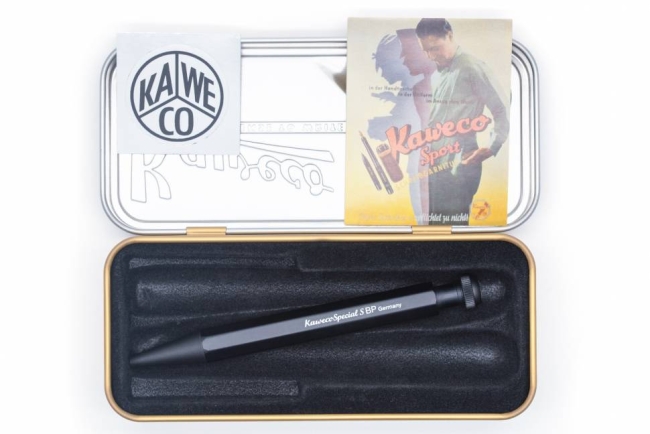 Ручка шариковая KAWECO SPECIAL "S" 1.0мм черный,