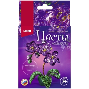 Цветы из пайеток Lori "Орхидея"