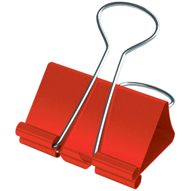 Зажимы для бумаги или скетчбука Berlingo 12 штук размер 51 мм (разноцветные) купить в магазине ArtCraft.Space с доставкой по всему миру