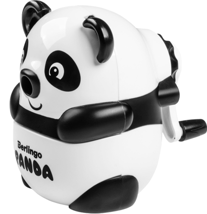 Точилка механическая Berlingo Панда с пластиковым корпусом в кейсе купить в художественном магазине ArtCraft.Space с доставкой по РФ и СНГ Точилка механическая Berlingo Панда с пластиковым корпусом в кейсе купить в художественном магазине ArtCraft.Space с доставкой по РФ и СНГ