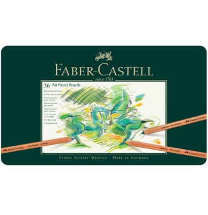 Пастельные карандаши Faber-Castell Pitt Pastel Pencils в наборе 36 цветов в пенале купить в магазине товаров для рисования ArtCraft.Space с доставкой по РФ и СНГ Пастельные карандаши Faber-Castell Pitt Pastel Pencils в наборе 36 цветов в пенале купить в магазине товаров для рисования ArtCraft.Space с доставкой по РФ и СНГ