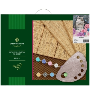 Набор для раскрашивания по номерам (по дереву) Greenwich Line "Мечтатель", 40*50см