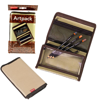 Пенал для карандашей и графических материалов Derwent Artpack на молнии купить в художественном магазине ArtCraft.Space с доставкой по РФ и СНГ