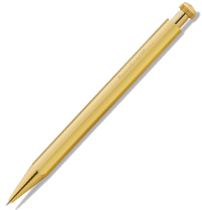 Ручка шариковая KAWECO SPECIAL 1.0мм цвет корпуса латунный,