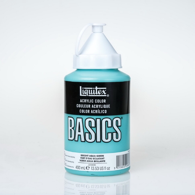 Краска акриловая LIQUITEX Basics №660 лазурный 400 мл купить в художественном магазине ArtCraft.Space с доставкой по всему миру