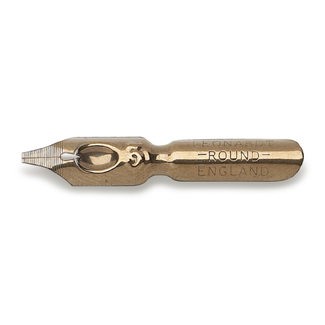 Перо Manuscript Round Hand №3 Бронзовое 1,35мм 24шт картон