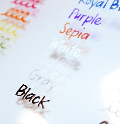 Глянцевая ручка-контур Sakura Glaze 3D Roller Blue для всех поверхностей синяя купить в магазине для скетчинга и лететринга ArtCraft.Space с доставкой по РФ и СНГ