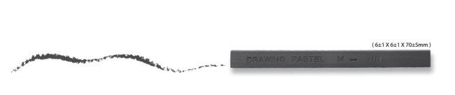 Пастель для рисования 6 Земляных цветов в картонной коробке