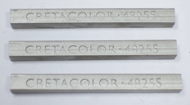 Пастель сухая необоженная "PASTEL CARRE",высокая светостойкость, размер 7х7, длина 72 мм, цве СЕРЕБРЯННЫЙ