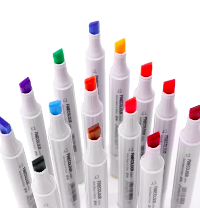 Finecolour Junior набор маркеров 24 цвета "Fashion-скетчинг" в фирменном пенале купить в магазине маркеров для рисования ArtCraft.Space с доставкой по РФ и СНГ