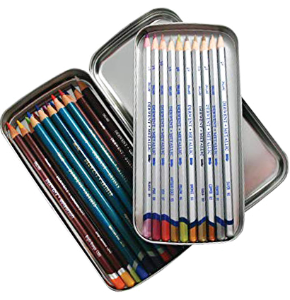 Металлический пенал для карандашей и графических материалов Derwent Pencil Tin купить в художественном магазине ArtCraft.Space с доставкой по РФ и СНГ