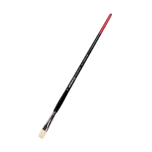 Кисть для акрила Amsterdam 352 жесткая синтетика плоская ручка длинная №12