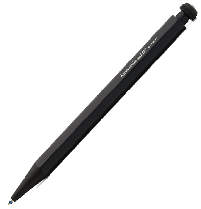Ручка шариковая KAWECO SPECIAL 1.0мм черный корпус,