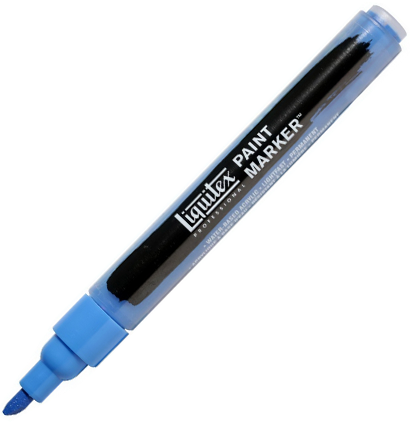 Маркер акриловый LIQUITEX PAINT MARKER Fine 2 мм 470 церулеум имит купить в ArtCraft.Space