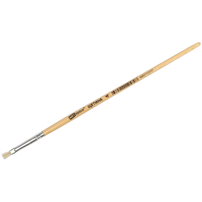 Кисть щетина, ArtSpace, плоская №04 Кисть щетина, ArtSpace, плоская №04