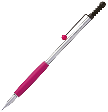 Мини механический карандаш Tombow ZOOM 717 (0.5 мм), серебряно-фиолетовый  купить в художественном магазине ArtCraft.Space с доставкой по РФ и СНГ