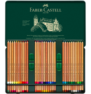 Пастельные карандаши Faber-Castell "Pitt Pastel" 60цв., метал. коробка