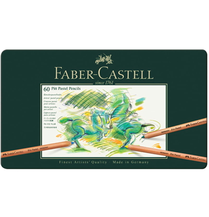 Пастельные карандаши Faber-Castell Pitt Pastel Pencils в наборе 60 цветов в пенале купить в магазине товаров для рисования ArtCraft.Space с доставкой по РФ и СНГ Пастельные карандаши Faber-Castell Pitt Pastel Pencils в наборе 60 цветов в пенале купить в магазине товаров для рисования ArtCraft.Space с доставкой по РФ и СНГ