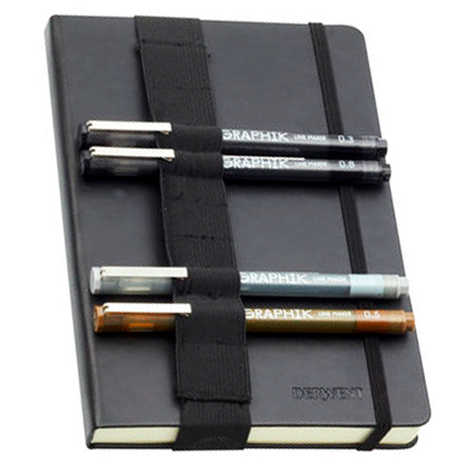 Набор для рисования 4 линера Derwent Graphic Line Maker и альбом Bullet Journal купить в магазине маркеров ArtCraft.Space