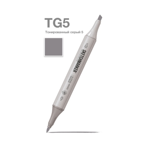 Маркер SKETCHMARKER двухсторонний на спирт.основе цв.TG5 Тонированный серый 5 Маркер SKETCHMARKER двухсторонний на спирт.основе цв.TG5 Тонированный серый 5