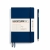 Блокнот Leuchtturm1917 Classic B6+ (12.5x19см.) 80г/м2 - 123 стр. в точку, мягкая обложка, цвет: Синий Неви