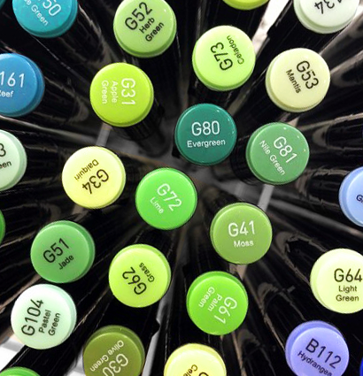 Набор маркеров Sketchmarker Brush / Скетчмаркер Браш "Для начинающих - Step 2" 24 цвета в сумке купить в магазине маркеров для рисования ArtCraft.Space с доставкой по РФ и СНГ