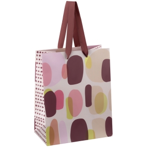 Пакет подарочный 18*23*10см MESHU "Spots colorful", матовая ламинация