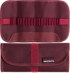 Скрутка для карандашей и ручек Малевичъ, 36х21 см, бордо