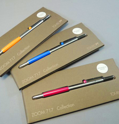 Мини механический карандаш Tombow ZOOM 717 (0.5 мм), серебряно-фиолетовый  купить в художественном магазине ArtCraft.Space с доставкой по РФ и СНГ