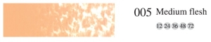 Пастель мягкая профессиональная квадратная цвет № 005 средний телесный