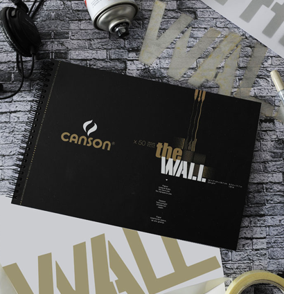Альбом для маркеров Canson The Wall двусторонней бумагой А4 / 30 листов / 220 гм купить в художественном магазине ArtCraft.Space с доставкой по всему миру