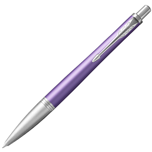 Ручка шариковая Parker Urban Premium Violet CT 1 мм синие чернила, подарочная упаковка купить в магазине ArtCraft.Space