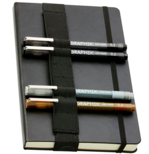 Набор капиллярных ручек Graphik Line Maker 4ручки+Sketching Journal