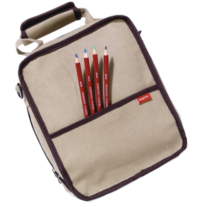 Derwent Carry All Bag сумка для 132 карандашей и аксессуаров бежевая купить в художественном магазине ArtCraft.Space с доставкой по РФ и СНГ
