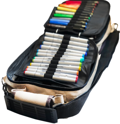 Сумка Carry All для 132 карандашей и аксессуаров 22*22*17см