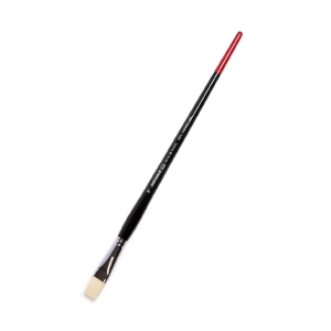 Кисть для акрила Amsterdam 352 жесткая синтетика плоская ручка длинная №16