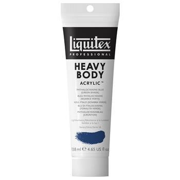 Краска акриловая LIQUITEX Heavy Body туба 59мл №316 голубая ФЦ (зеленый оттенок),
