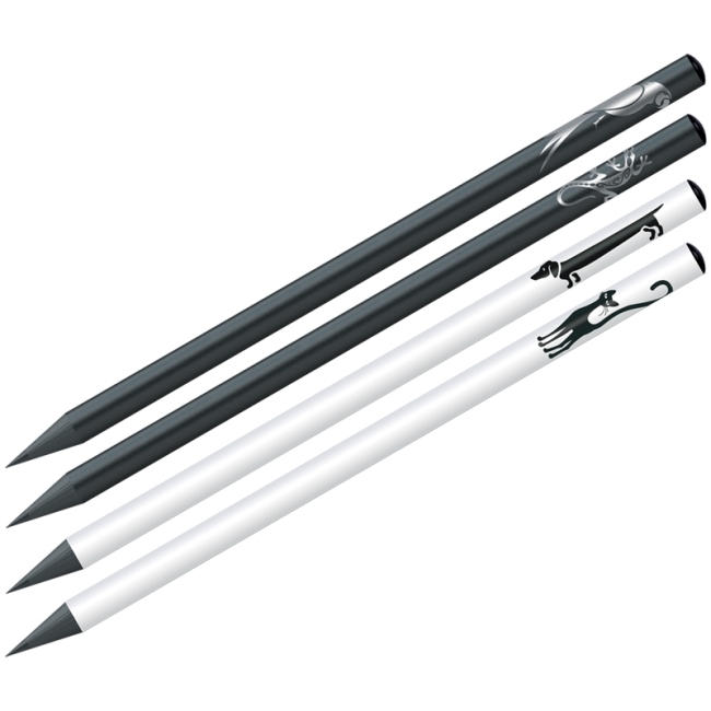 Карандаш ч/г Berlingo "Riddle" HB, черное дерево, круглый, заточен., ассорти Карандаш ч/г Berlingo "Riddle" HB, черное дерево, круглый, заточен., ассорти