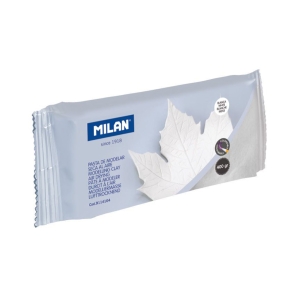 Глина для лепки MILAN цвет белый 400г в пластиковой упаковке