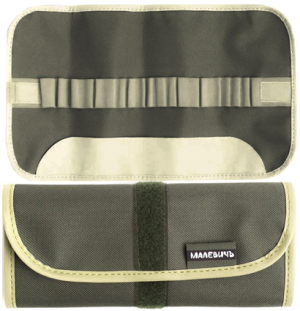 Скрутка для карандашей и ручек Малевичъ, 36х21 см, оливковая