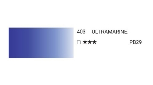 Краска акварельная SH WATER COLOR PRO туба 12мл №403 ультрамарин  6шт/упак,