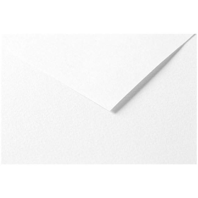 Цветная бумага универсальная Tulipe ClaireFontaine белая 50х65 см / 25 листов / 160 гм купить в художественном магазине ArtCraft.Space