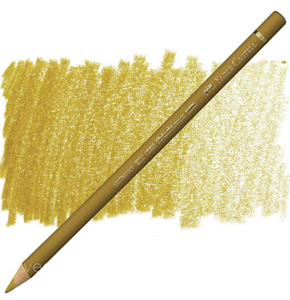 Карандаш художественный Faber-Castell "Polychromos", цвет 268 зелено-золотой