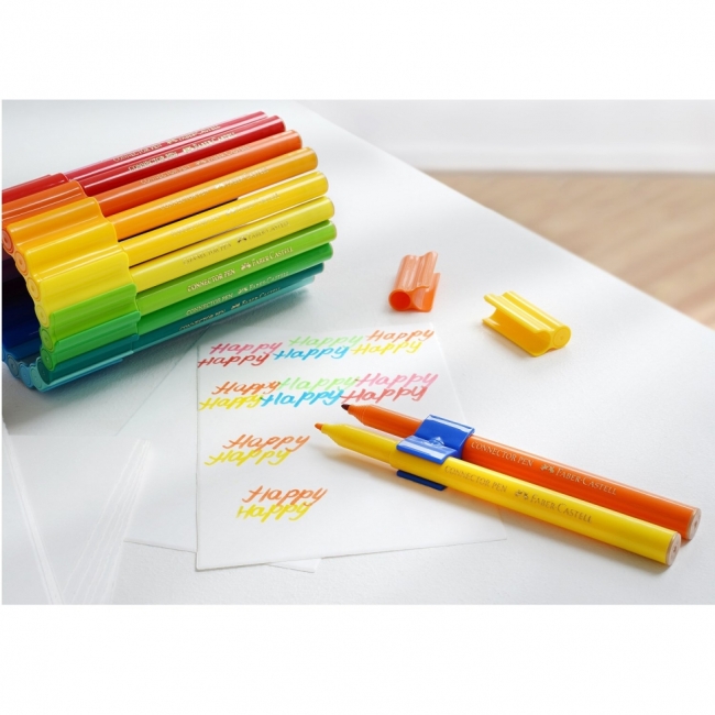 Фломастеры смываемые Faber-Castell Connector для детей набор 33 цвета купить в магазине маркеров ArtCraft.Space с доставкой по РФ и СНГ Фломастеры смываемые Faber-Castell Connector для детей набор 33 цвета купить в магазине маркеров ArtCraft.Space с доставкой по РФ и СНГ