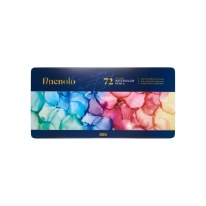 Набор акварельных карандашей Finenolo 72 цвета в металлическом пенале