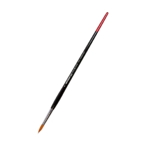 Кисть для акрила Amsterdam 341 синтетика мягкая круглая ручка длинная №6